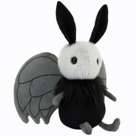 Jellycat Miff Mothman Soft and Plush 8.3x4" BNWT Authentic - Picture 1 of 8